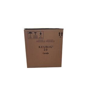 BRAND NEW Keurig 2.0 Black Thermal Carafe Silver Handle Replacement Coffee Pot